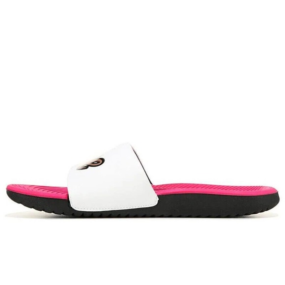 Nike Sandals Girls Size 7Y Kawa SE White/Multicolor Slide (GS/PS) DN3970-100 - Picture 3 of 6